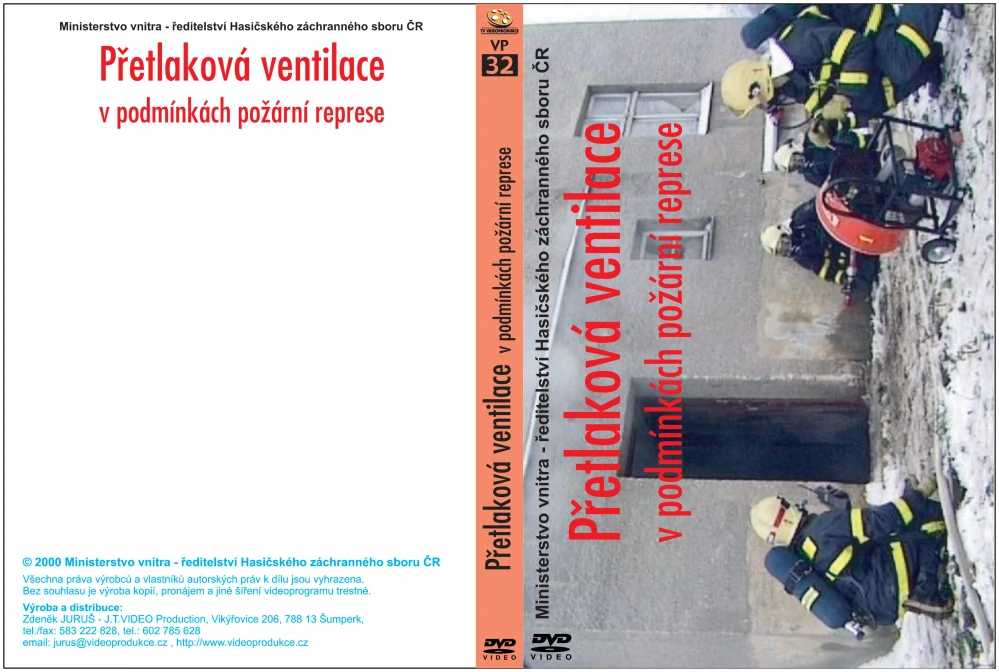 Přetlaková ventilace v podmínkách požární represe