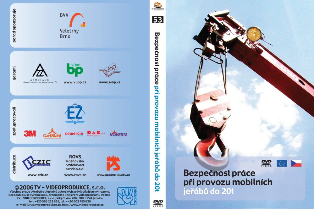 Bezpečná práce - při provozu mobilních jeřábů do 20t
