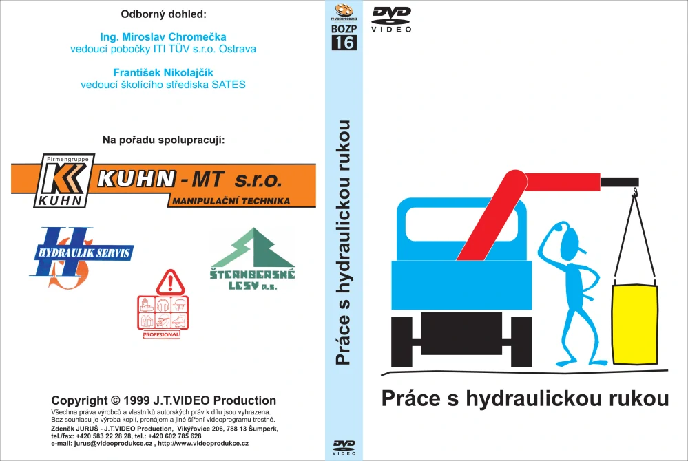 Práce s hydraulickou rukou