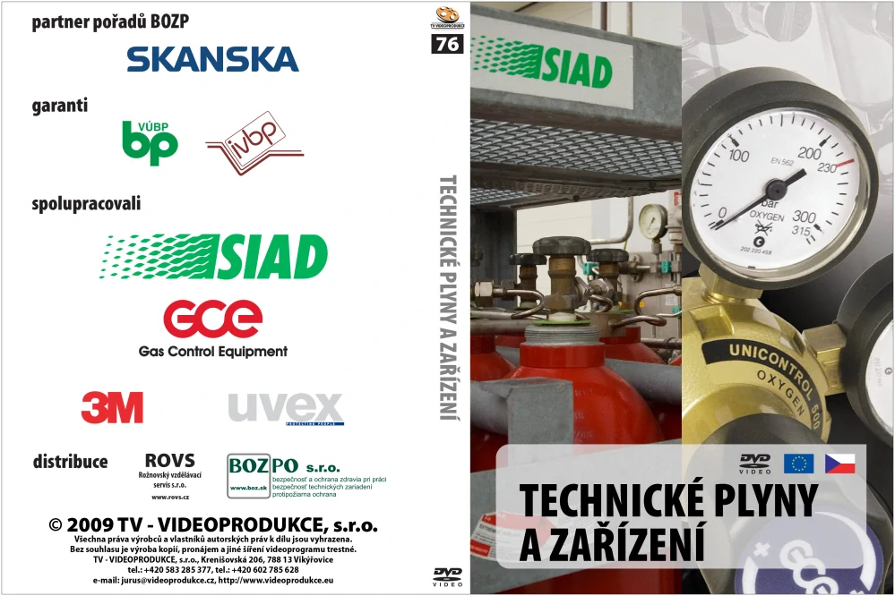 Technické plyny a zařízení