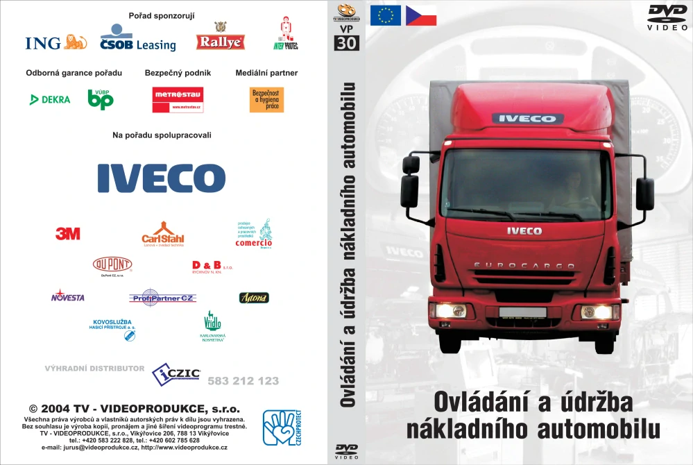 Ovládání a údržba nákladního automobilu