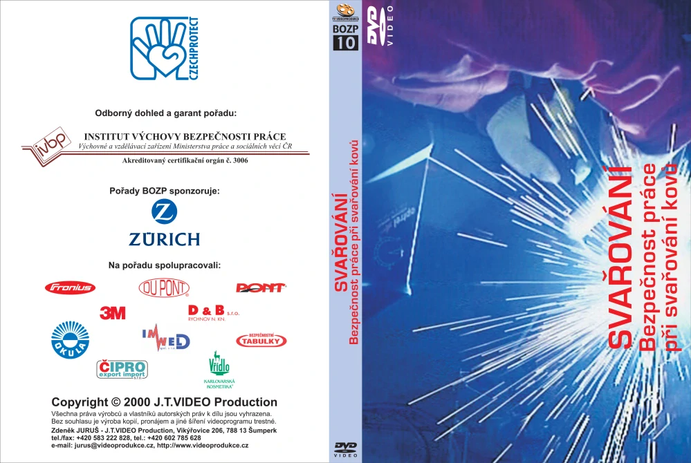 Svařování - Bezpečnost práce při svařování kovů