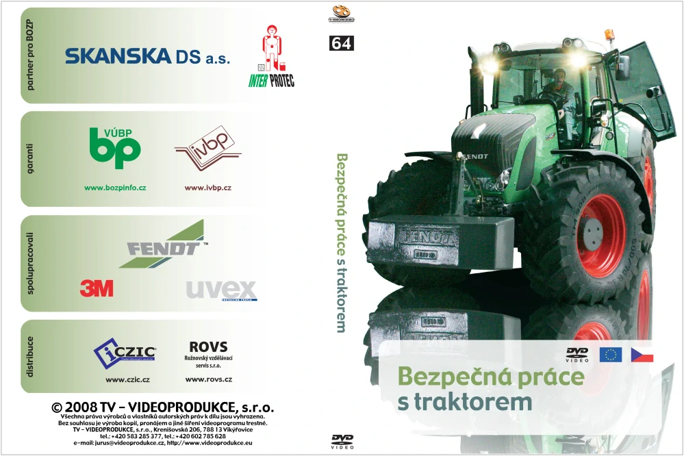 Bezpečnost práce s traktorem