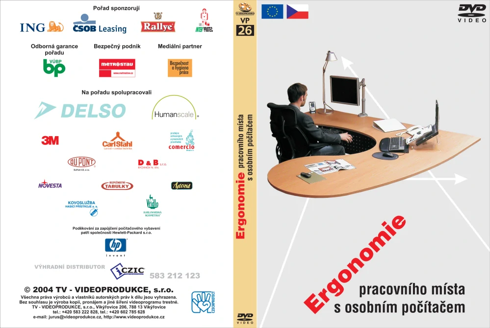 Ergonomie pracovního místa s osobním počítačem