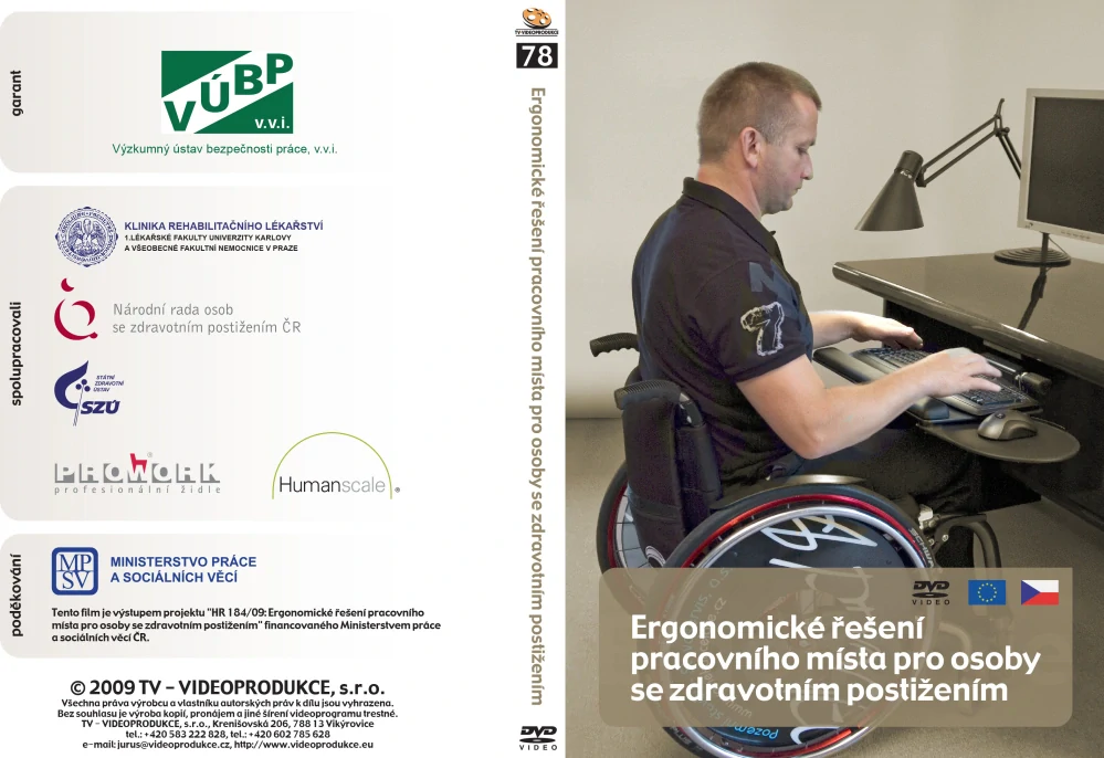 Ergonomické řešení pracovního místa pro osoby se zdravotním postižením