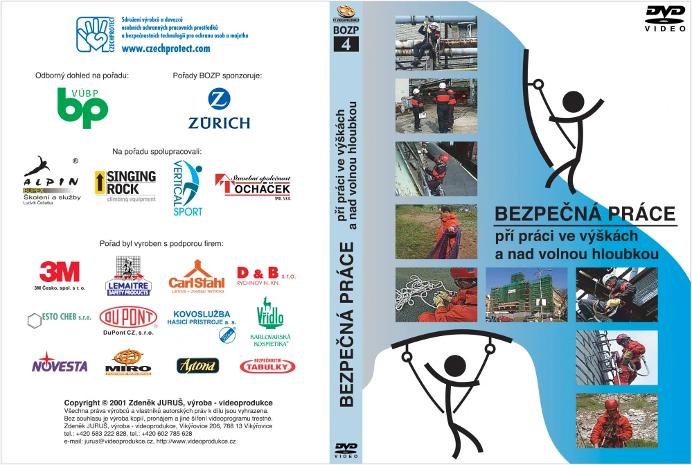 Bezpečná práce při práci ve výškách a nad volnou hloubkou